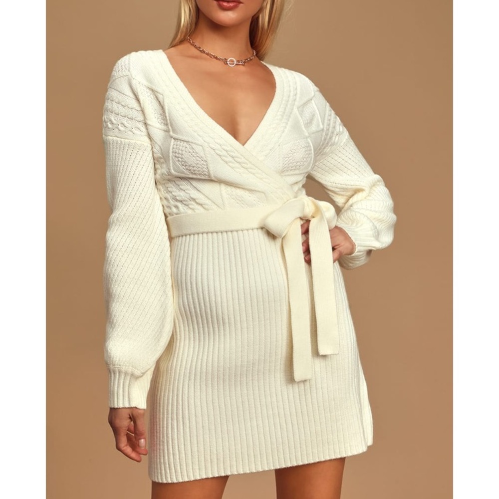 Lulu’s knit sweater dress